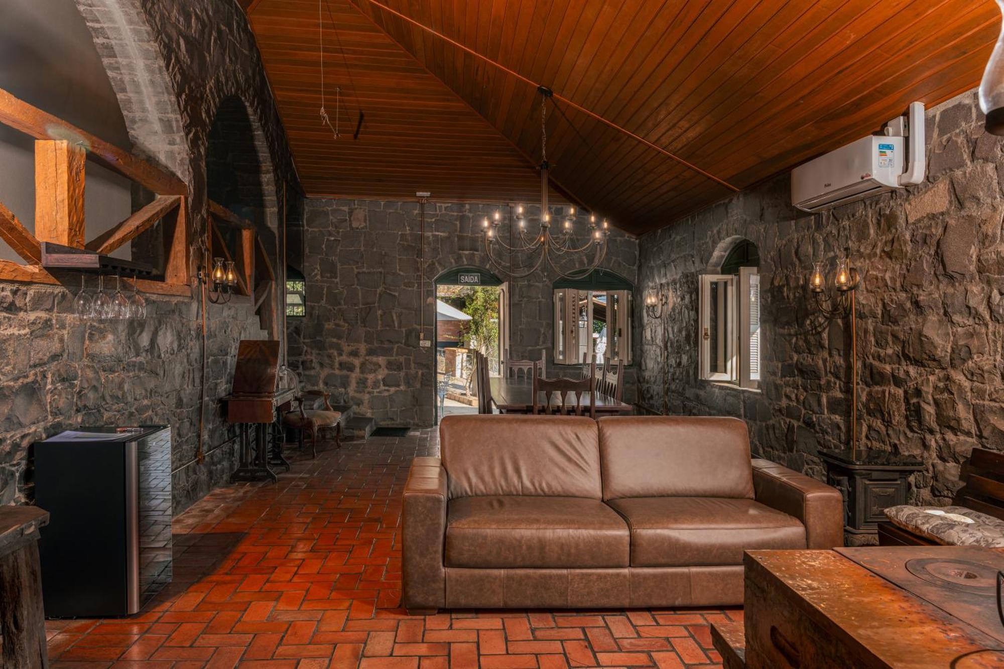 Vila Casa De Pedra Mena Kaho Bento Gonçalves Exteriér fotografie