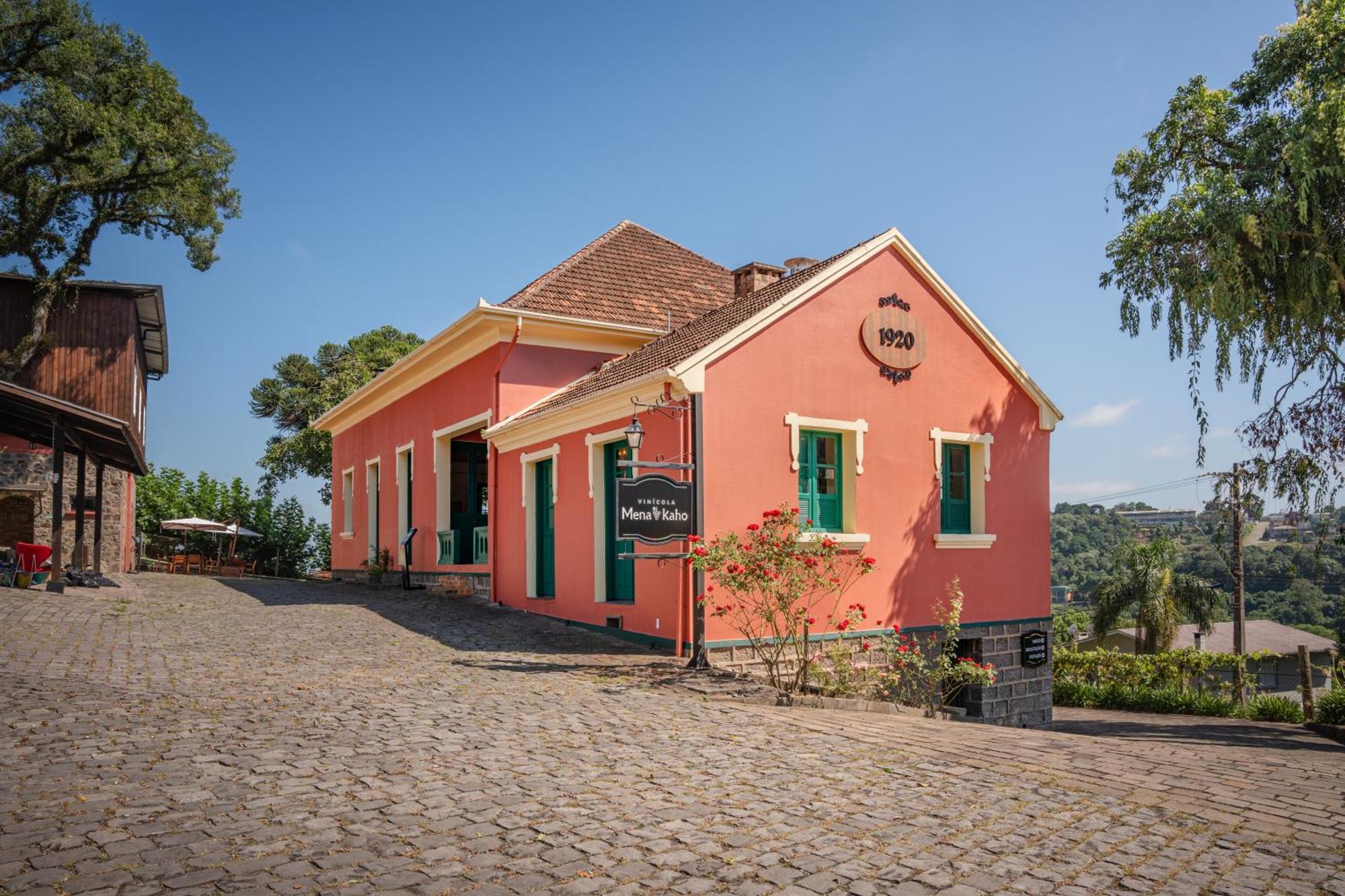 Vila Casa De Pedra Mena Kaho Bento Gonçalves Exteriér fotografie